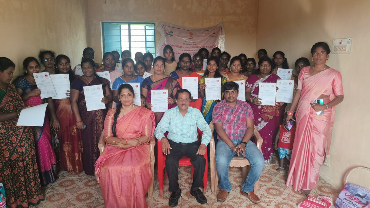 MSME Embroidery Training